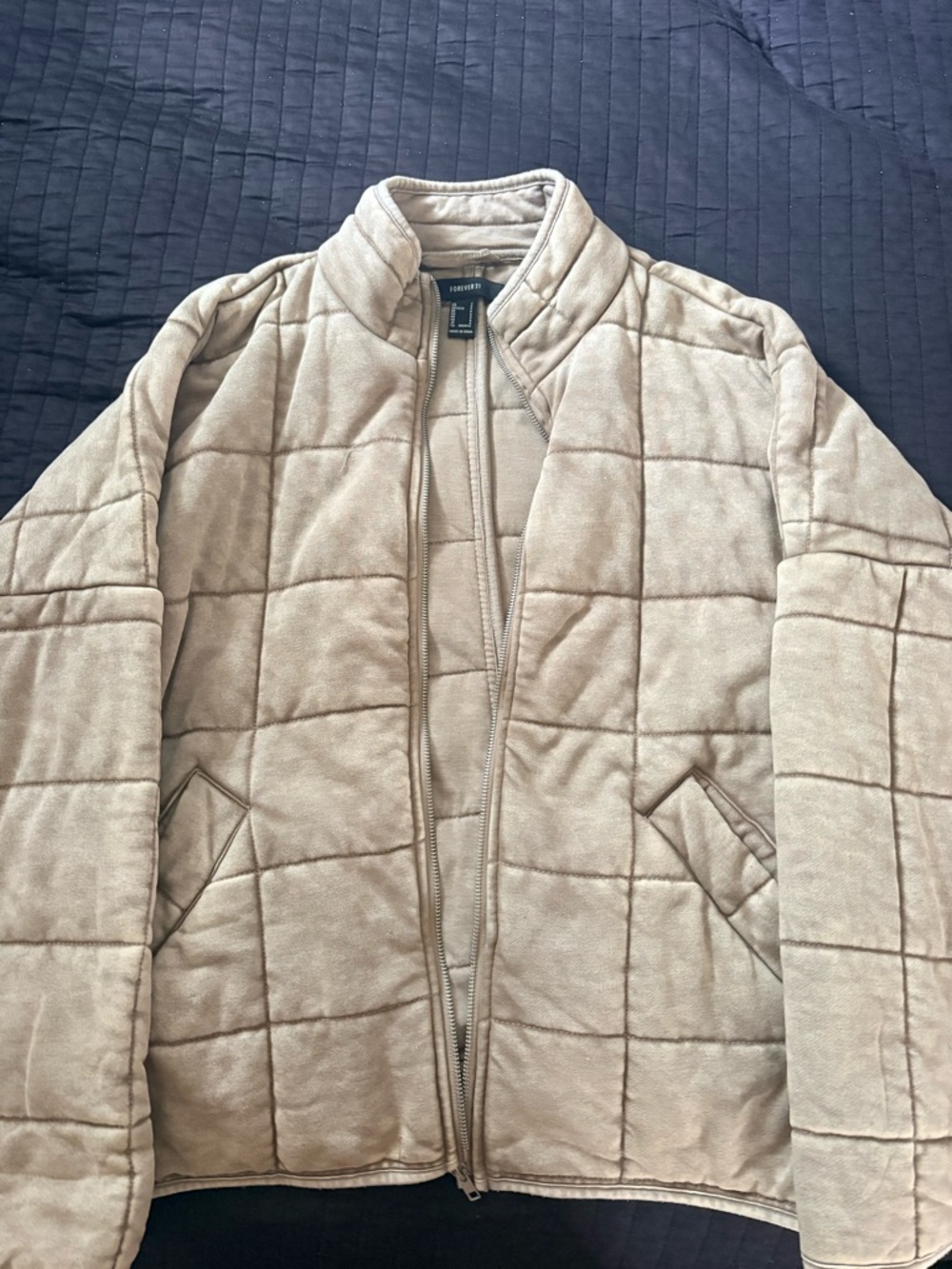 Free people dupe Quilted Jacket - Beige
